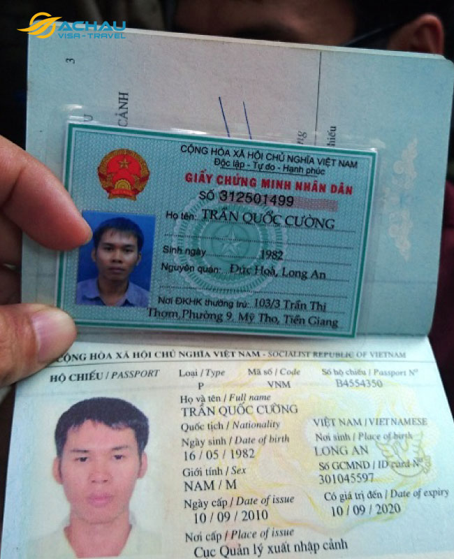 Số CMND khác với thông tin trong Passport thì có xin được visa không?