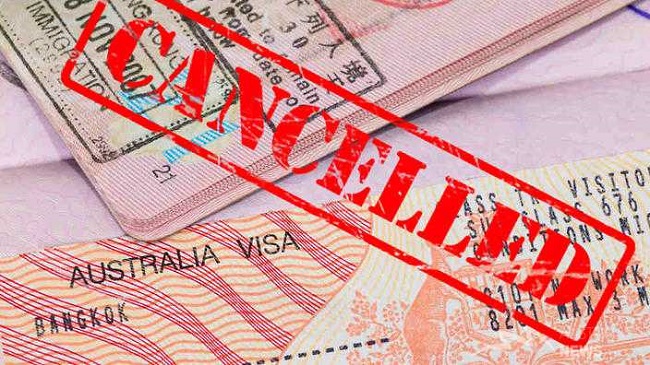 Phải làm gì khi visa Úc bị hủy hoặc từ chối