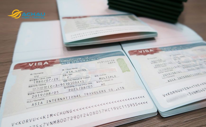 Lưu ý khi nộp hồ sơ xin visa Hàn Quốc