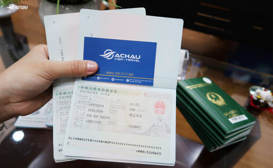 Dịch vụ xin visa du lịch Trung Quốc