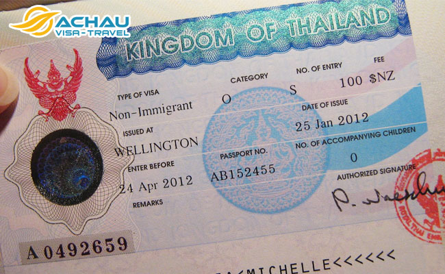 quá hạn visa Thái Lan 1