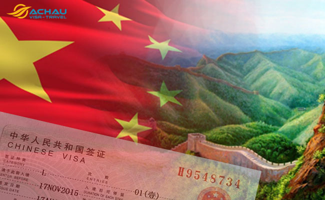 thủ tục xin visa du lịch Trung Quốc