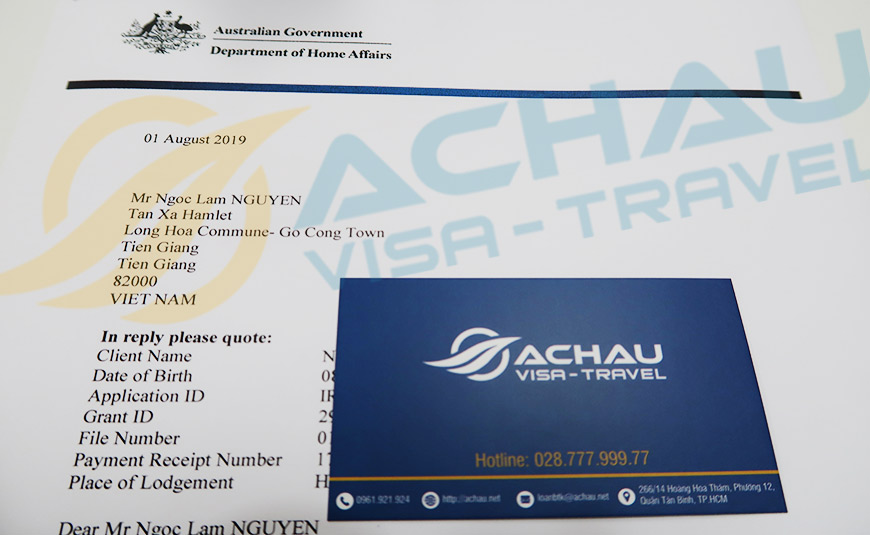 Dịch vụ xinn visa du lịch Úc 2