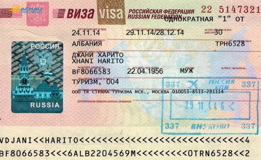 Những lưu ý khi chuẩn bị thủ tục xin visa du lịch Nga 3