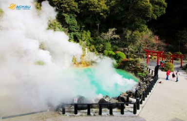 Bạn đã ghé thăm thiên đường bốc khói ở Nhật Bản chưa?