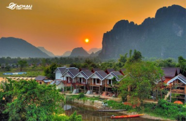 Khám phá thị trấn Muang Ngoi Neua của Lào