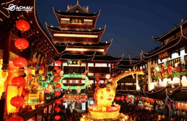 Miếu Thành Hoàng nét đặc trưng ở Thượng Hải