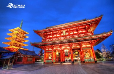 Tìm hiểu về Asakusa Kannon – ngôi chùa linh thiêng của Tokyo