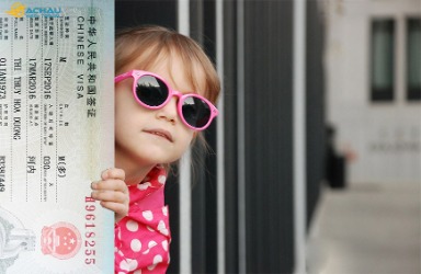 Xin Visa Trung Quốc cho trẻ em trọn gói, tỷ lệ đậu trên 99%