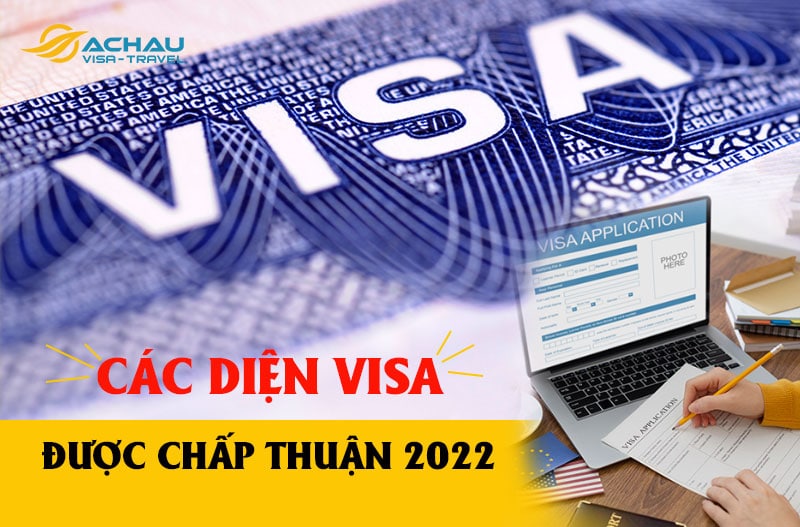 Cập nhật các diện visa đang xét duyệt năm 2022