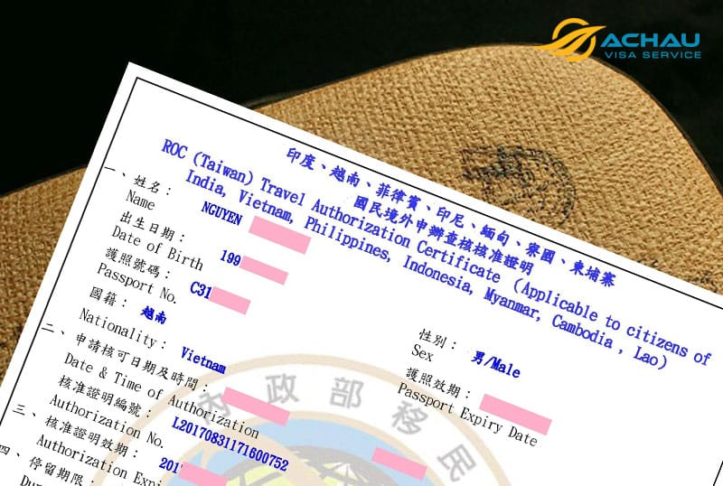 E-visa Đài Loan hết hạn có xin lại được không? 1