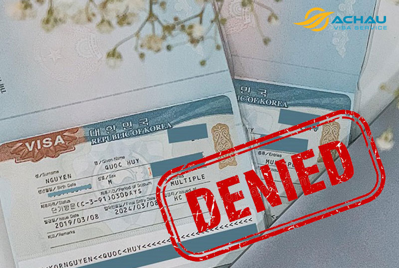 Bị từ chối visa Hàn Quốc bao lâu thì được nộp lại?