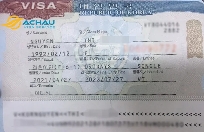 Trượt visa kết hôn Hàn Quốc cần lưu ý gì để xin lại?
